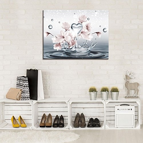 ForWall Bilder Canvas Magnolie - O1 (100cm. x 75cm.) Leinwandbilder Wandbild AMFPP10163O1