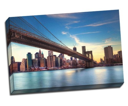 Brooklyn Bridge New York Leinwanddruck 76.20 cm X 50.80 cm)