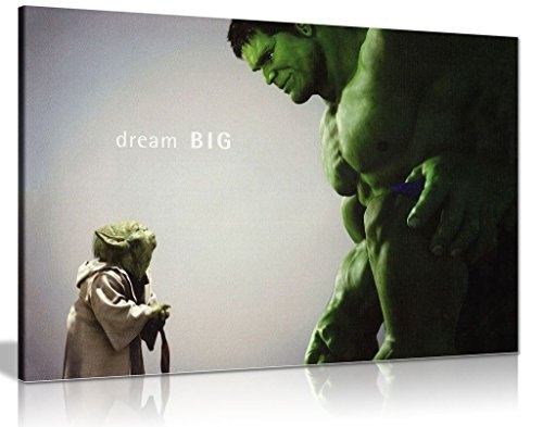 Leinwand, Motiv: The Hulk Comic-Bücher, Kunstdruck, A0 91x61cm (36x24in)