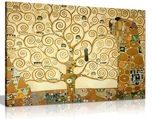Gustav Klimt Leinwand-Kunstdruck "Der Baum des...