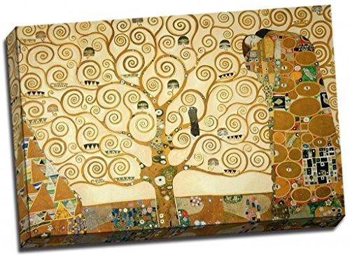 Gustav Klimt Der Baum des Lebens Stoclet Frieze Leinwand Kunstdruck 76,2 x 50,8 cm Poster A1