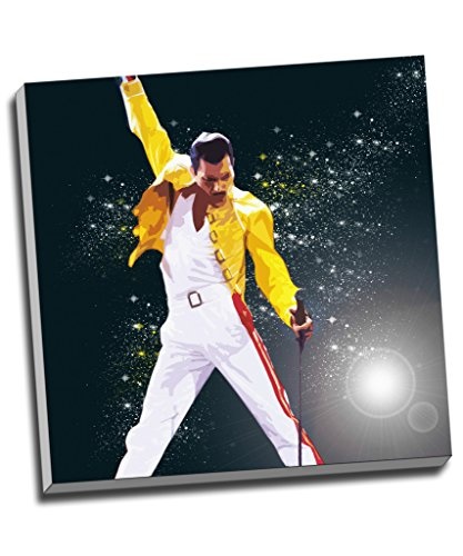 Freddie Mercury Queen Wall Art Print auf Leinwand Bild...