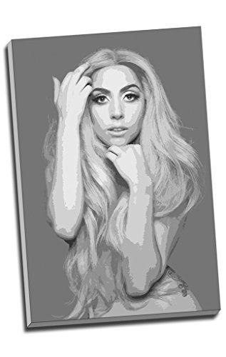 Lady Gaga Wall Art Print auf Leinwand Bild Kunstdruck auf...