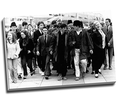 Quadrophenia Filmposter Wall Art Print auf Leinwand Bild Kunstdruck auf Leinwand groß A1 76,2 x 50,8 cm (76.2 cm x 50.8 cm)