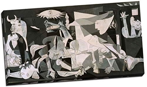 Pablo Picasso Guernica Canvas Print Picture Wall Art Large 30x16 Inches by Panther Print