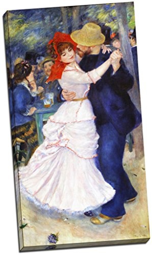 Auguste Renoir Dance at Bougival Leinwanddruck Bild Wall Art Großer 76,2 x 40,6 cm