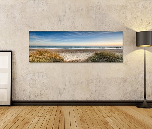 islandburner Bild Bilder auf Leinwand Strand Meer Sand Nordsee Poster, Leinwandbild, Wandbilder