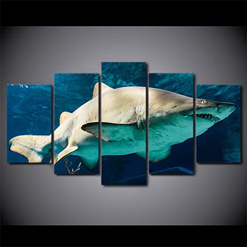 CANPIC HD 5 Panel Canvas Art One Piece Painting Panther...