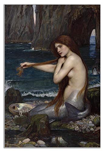 Leinwandbild, Motiv Eine Meerjungfrau John William...