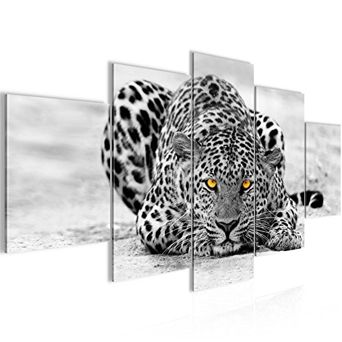 Runa Art Bilder Afrika Leopard Wandbild 200 x 100 cm...