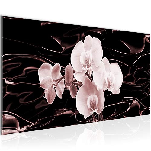 Runa Art Bilder Blumen Orchidee Wandbild Vlies - Leinwand...