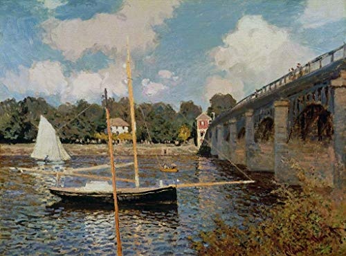 kunst für alle Leinwandbild: Claude Monet The Seine...