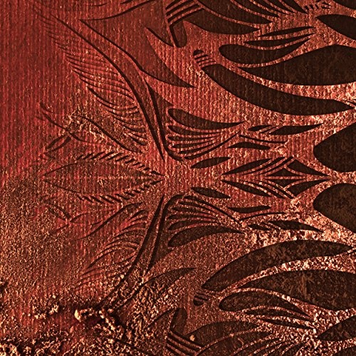 decomonkey Leinwand Bilder nachtleuchtend 200x100 cm 5 Teilig Wandbilder Tag & Nacht Design Bilder mit 3D nachleuchtenden Farben Vlies Leinwand Mandala Modern Abstrakt Orient rot Gold braun