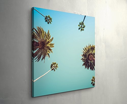 Leinwandbilder | Bilder Leinwand 60x60cm Palmen - Los Angeles