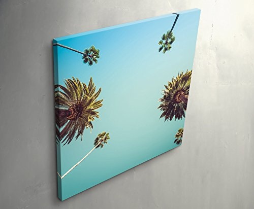 Leinwandbilder | Bilder Leinwand 60x60cm Palmen - Los Angeles