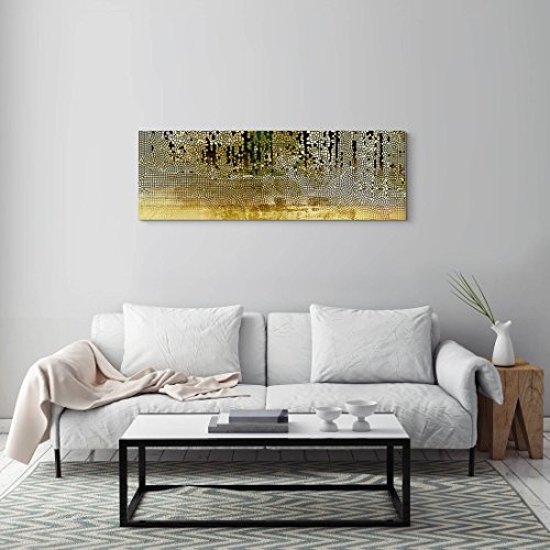 Paul Sinus Art Leinwandbilder | Bilder Leinwand 150x50cm Mosaik - Abstrakt
