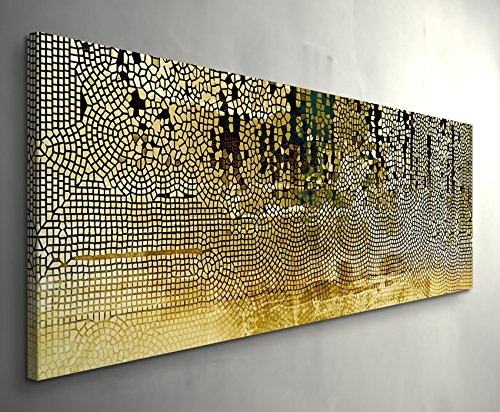 Paul Sinus Art Leinwandbilder | Bilder Leinwand 150x50cm Mosaik - Abstrakt