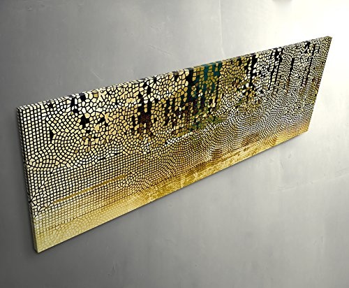 Paul Sinus Art Leinwandbilder | Bilder Leinwand 150x50cm Mosaik - Abstrakt