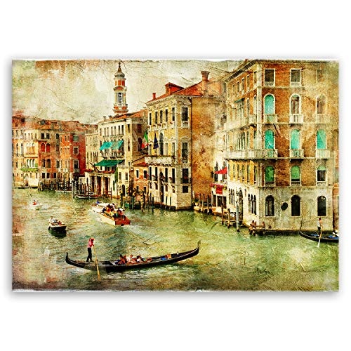 ge Bildet® hochwertiges Leinwandbild - Amazing Venice...