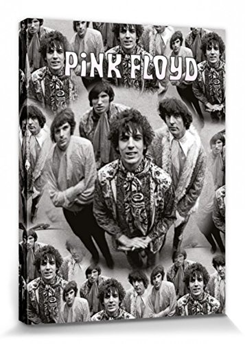 1art1 64313 Pink Floyd - Syd Barrett, The Piper at The Gates of Dawn Poster Leinwandbild Auf Keilrahmen 80 x 60 cm