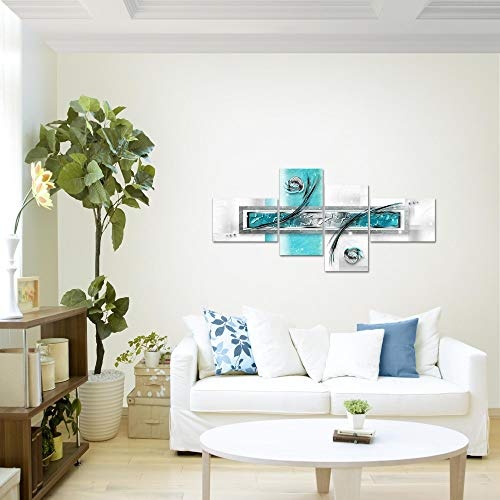 Bilder Abstrakt Wandbild 150 x 60 cm Vlies - Leinwand Bild XXL Format Wandbilder Wohnung Deko Kunstdrucke - MADE IN GERMANY - Fertig zum Aufhängen 108145a