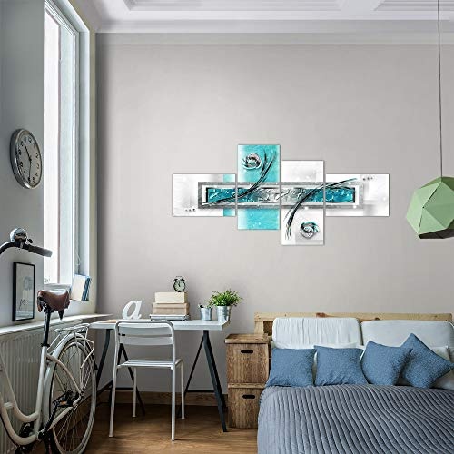 Bilder Abstrakt Wandbild 150 x 60 cm Vlies - Leinwand Bild XXL Format Wandbilder Wohnung Deko Kunstdrucke - MADE IN GERMANY - Fertig zum Aufhängen 108145a