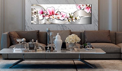 murando - Bilder Blumen Magnolien 150x50 cm Vlies...
