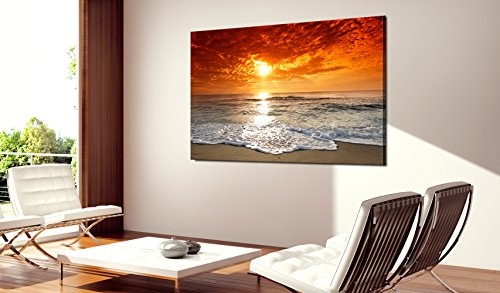 murando - Bilder Strand und Meer 120x80 cm Vlies...