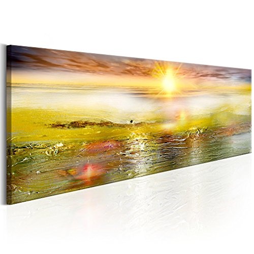 decomonkey Bilder Sonnenuntergang Abstrakt 150x50 cm 1...
