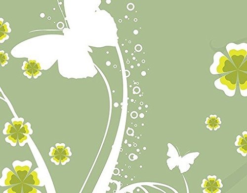 Leinwandbild Tanzende Schmetterlinge 16-teilig Blumen Florales Frühling, Leinwand, Leinwandbild XXL, Leinwanddruck, Wandbild