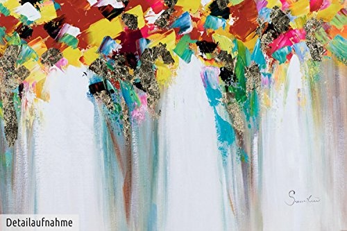 KunstLoft XXL Gemälde Blumenallerlei 180x120cm |...