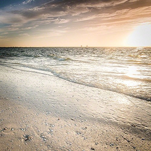 Voss Fine Art Photography Leinwandbild in Galerie-Qualität. Sonnenaufgang am Meer Open Edition. Leinwandbild aufgezogen auf Naturholz Keilrahmen als Kunst Wandbild
