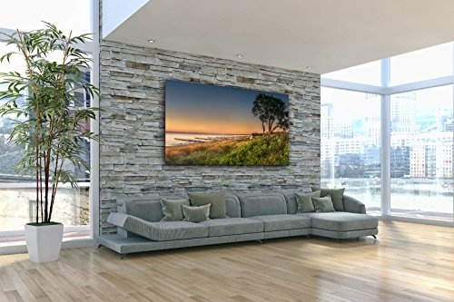 Voss Fine Art Photography Leinwandbild in Galerie Qualität. Halbinsel Fischland-Darß. Strand von Ahrenshoop. Leinwandbild aufgezogen auf Naturholz Keilrahmen als Kunst Wandbild | Bild