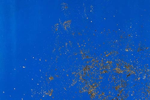 KunstLoft® XXL Gemälde Schnell wie der Wind 180x120cm | original handgemalte Bilder | Tupfen Nebel Blau | Leinwand-Bild Ölgemälde einteilig groß | Modernes Kunst Ölbild