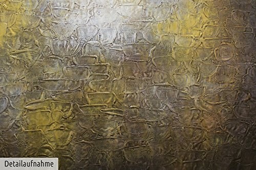 KunstLoft® XXL Gemälde Sand der Wüste 180x120cm | original handgemalte Bilder | Abstrakt Sand Gold | Leinwand-Bild Ölgemälde einteilig groß | Modernes Kunst Ölbild