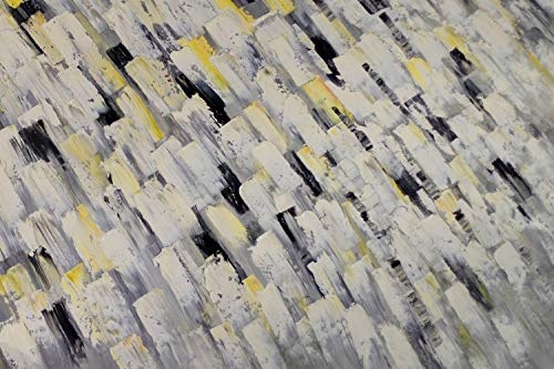 KunstLoft® XXL Gemälde Camouflage 200x100cm | original handgemalte Bilder | Abstrakt Beige | Leinwand-Bild Ölgemälde einteilig groß | Modernes Kunst Ölbild