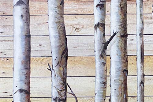 KunstLoft® XXL Gemälde Life of a Tree 180x120cm | original handgemalte Bilder | Modern Baum Braun Beige | Leinwand-Bild Ölgemälde einteilig groß | Modernes Kunst Ölbild