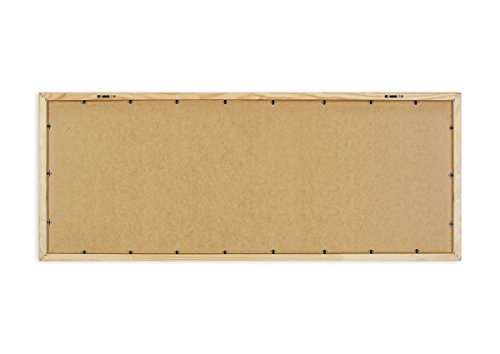 Bild im weißen Holzrahmen - Bild im Rahmen - Bild auf Leinwand - Leinwandbilder - Breite: 100cm, Höhe: 40cm - Bildnummer 2103 - zum Aufhängen bereit - Bilder - Kunstdruck - F1WAB100x40-2103