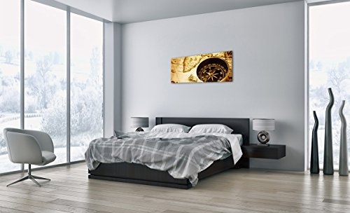 Bild auf Leinwand - Leinwandbilder - Einteilig - Breite: 100cm, Höhe: 40cm - Bildnummer 2103 - zum Aufhängen bereit - Bilder - Kunstdruck - AB100x40-2103