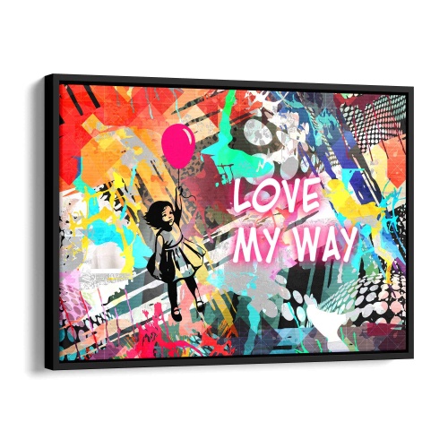 Love my way Poster 150x100cm - ArtMind