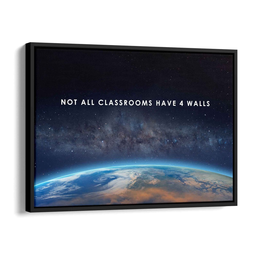 Classrooms Alu Weiß 100x75cm - ArtMind