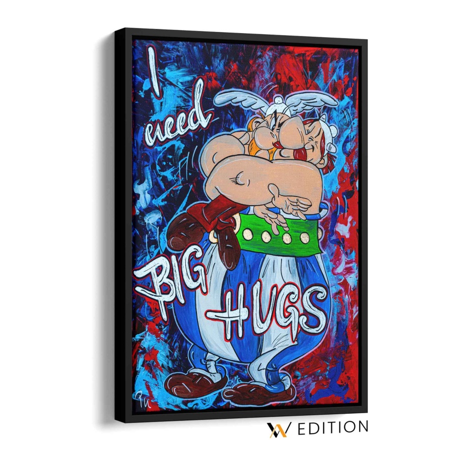 Big hugs Leinwandbild 60x80cm - ArtMind