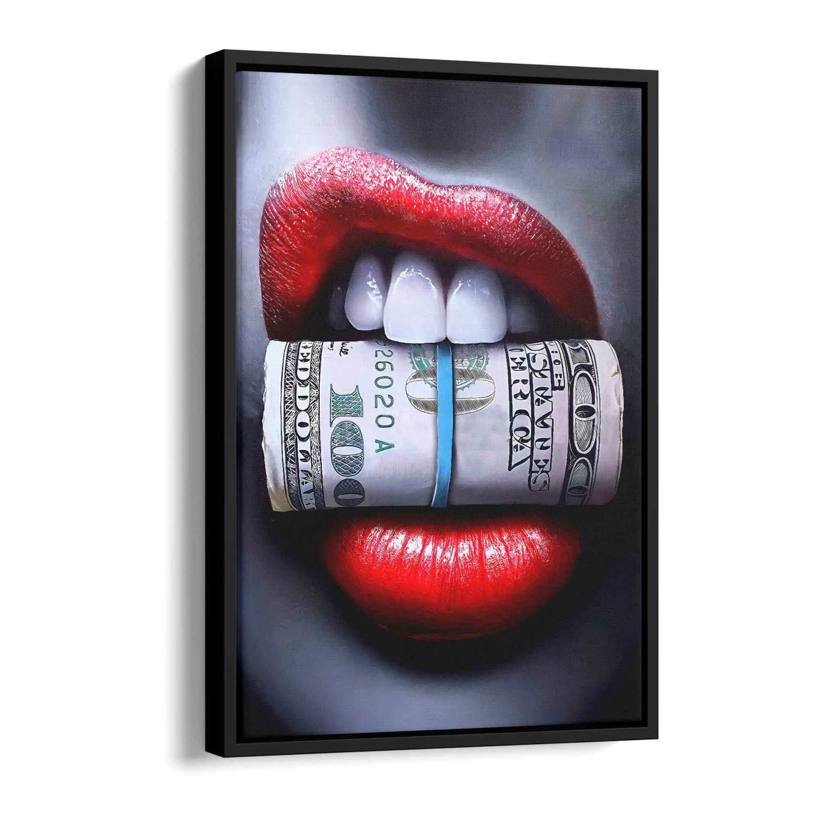 Eat - Cash Acryl Glas 150x100cm - ArtMind