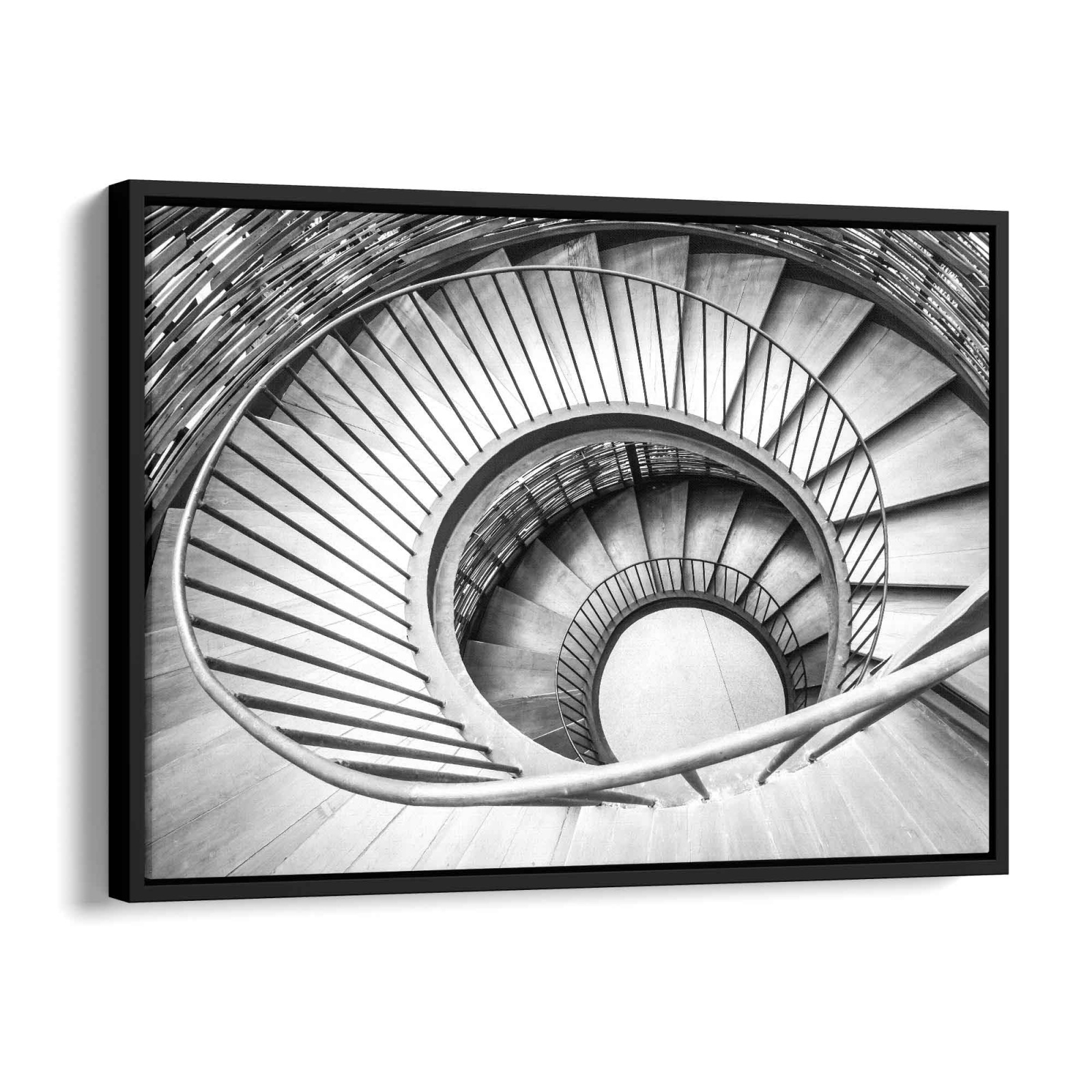 Stairs up Alu Gebürstet 80x60cm - ArtMind