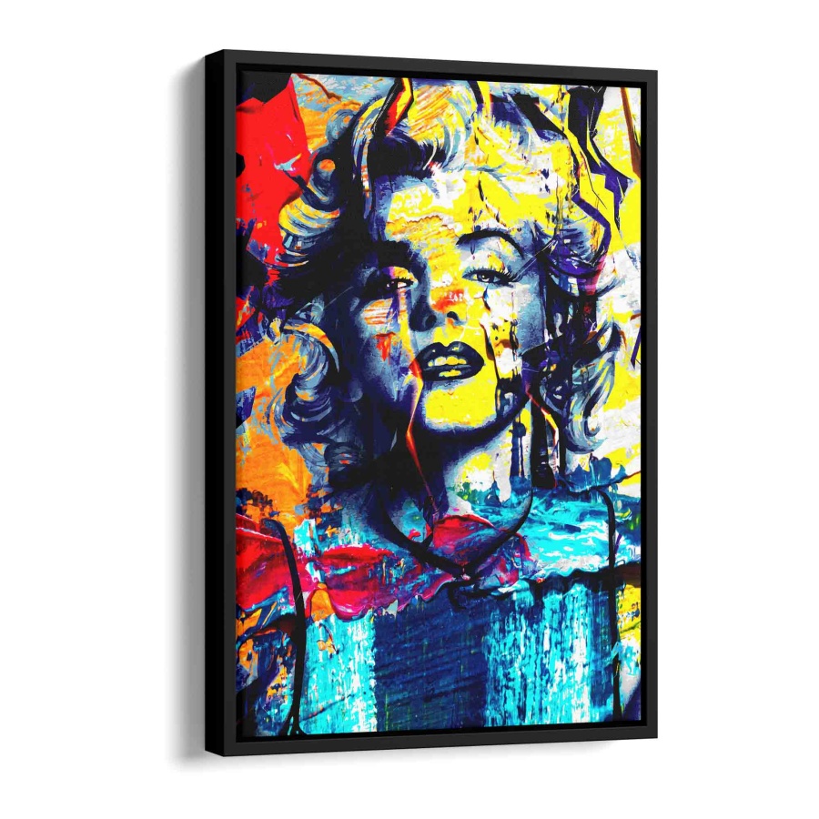 Marilyn Monroe - abstrakt Poster 150x100cm - ArtMind