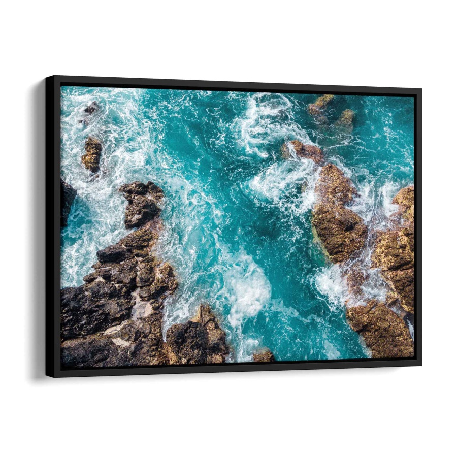 Ocean rocks Poster 80x60cm - ArtMind