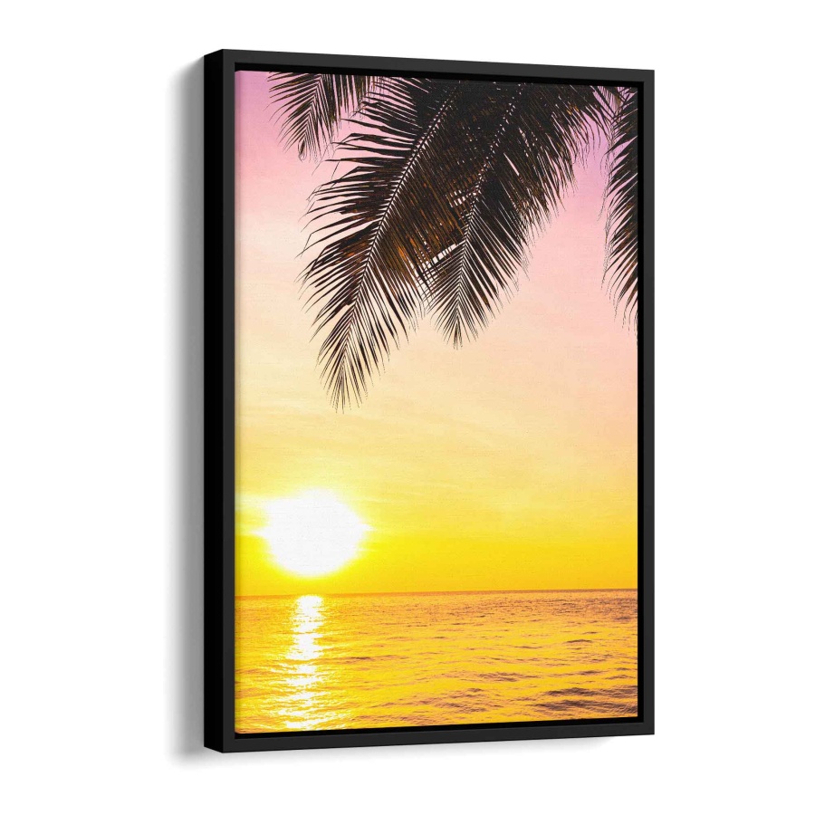 Karibischer Sonnenuntergang Poster 40x30cm - ArtMind