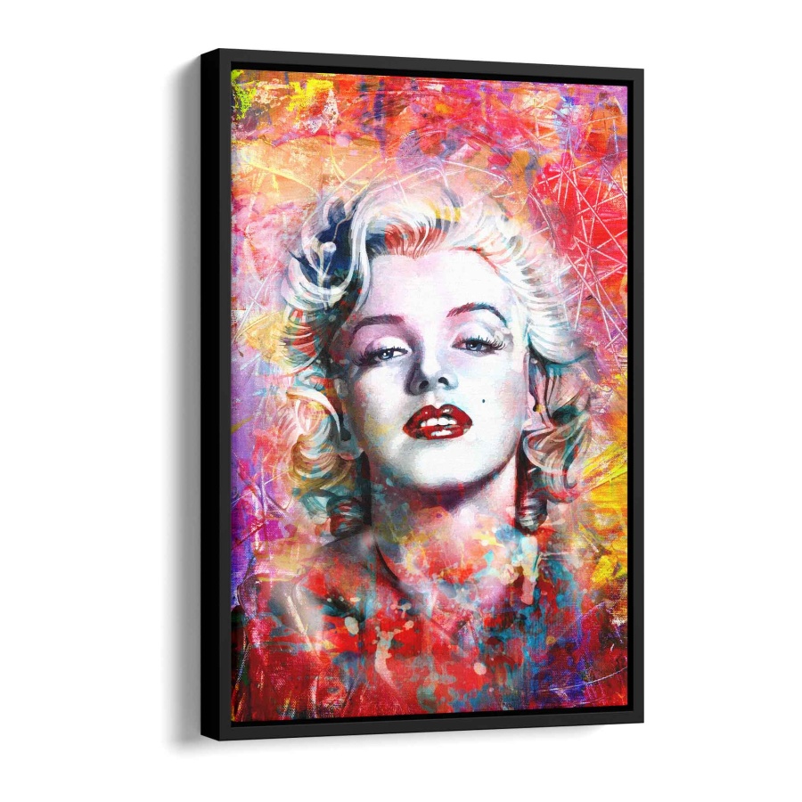 Marilyn Monroe - Paint Poster 100x75cm - ArtMind