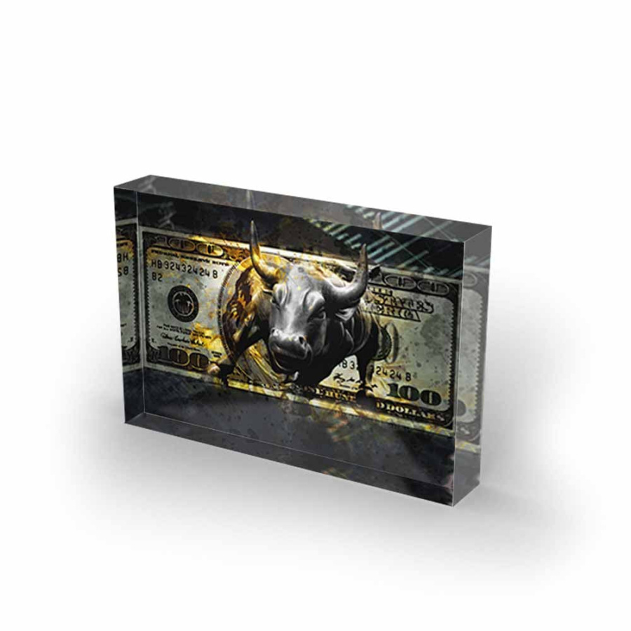 Wall Street Bull 15x10cmcm - ArtMind