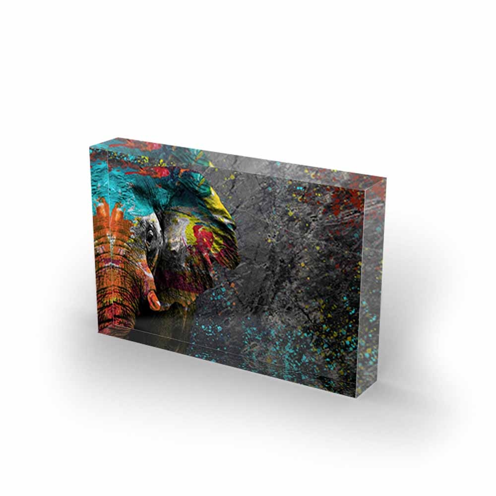 Elefant - bunt 15x10cmcm - ArtMind